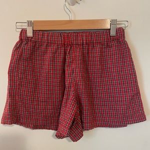 Brandy Melville Plaid Shorts